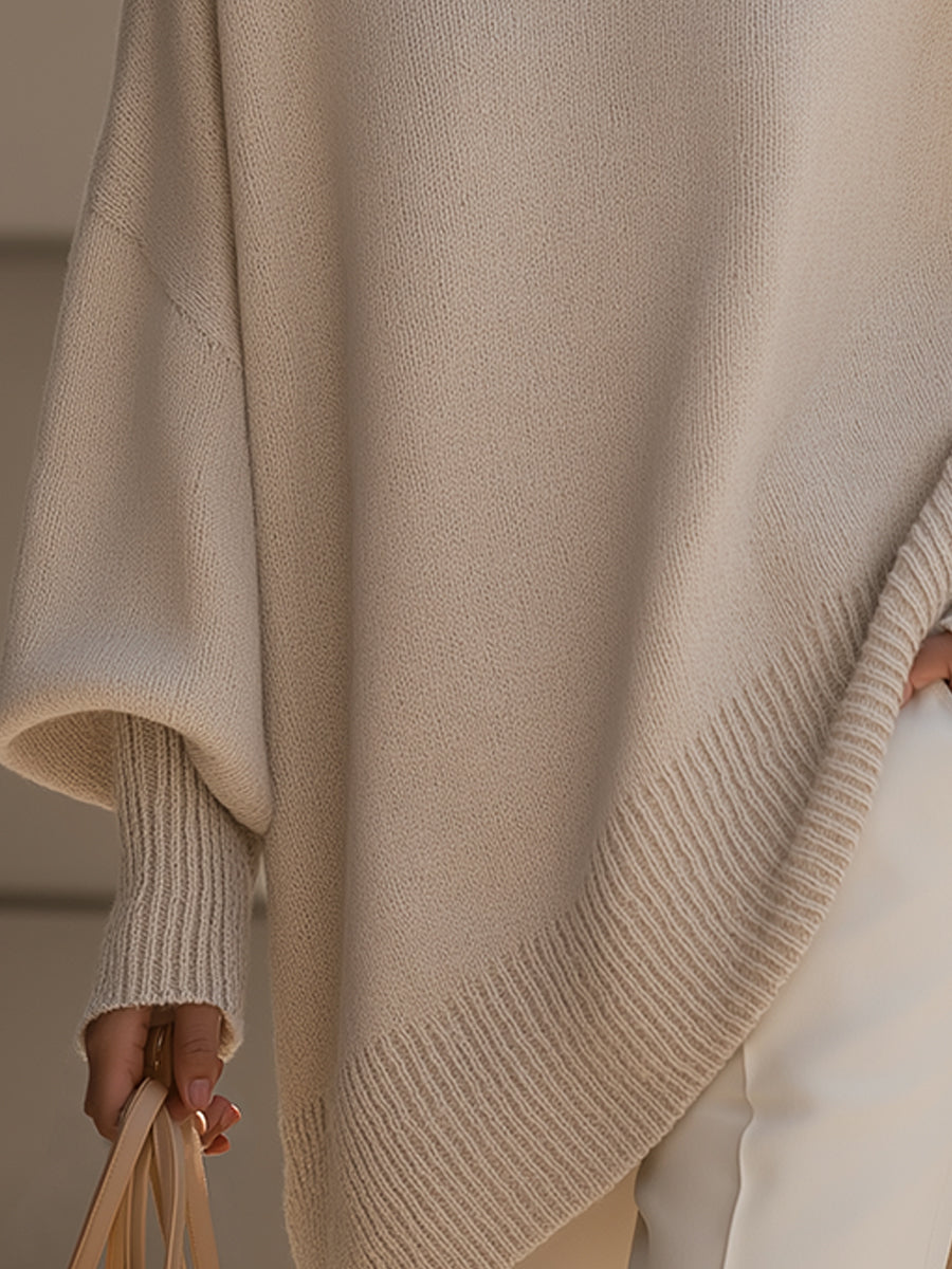 Women's Oversized Poncho – Lightweight & Warm