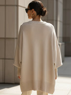 Women's Oversized Poncho – Lightweight & Warm