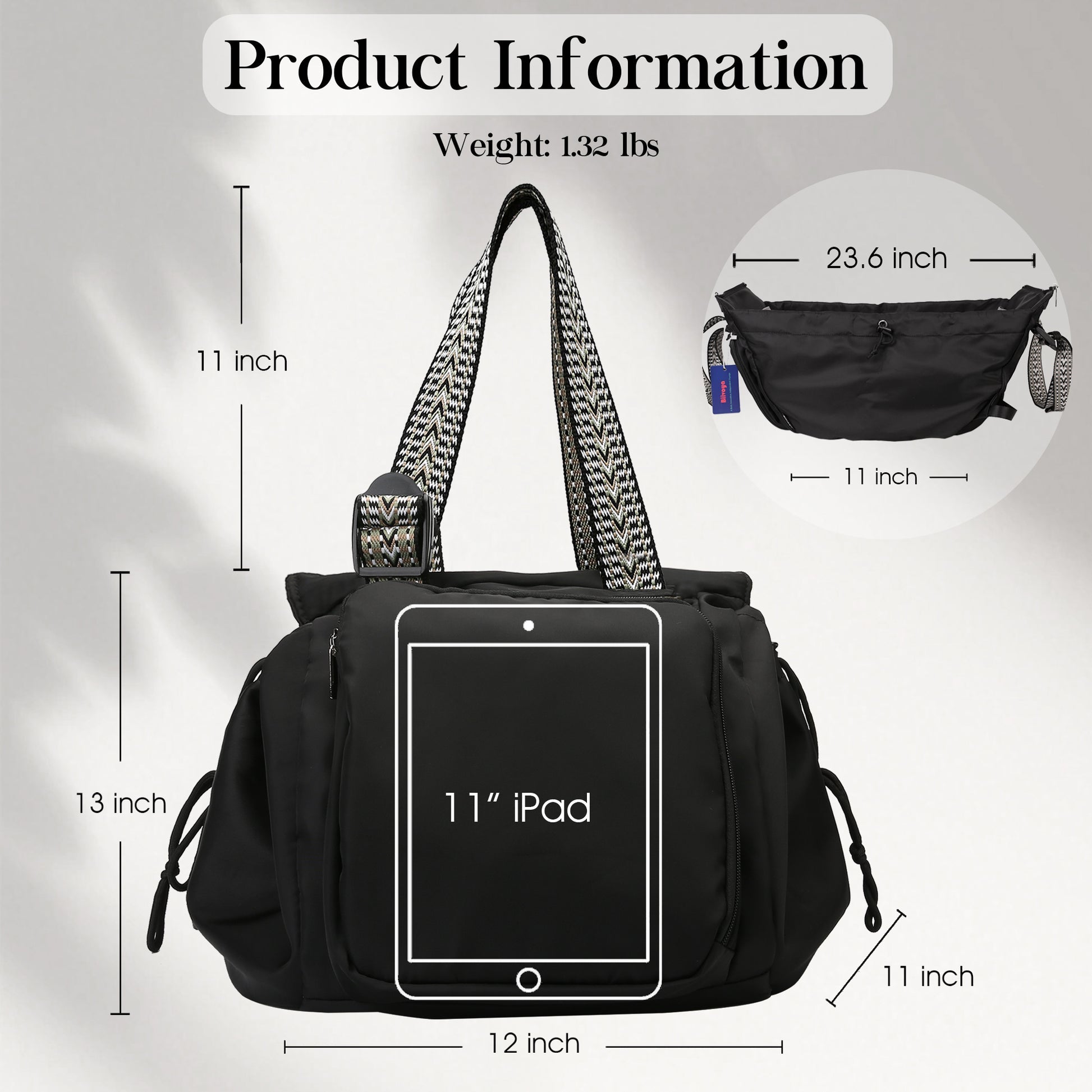 Women's 3-in-1 Tote Bag – Convertible Design