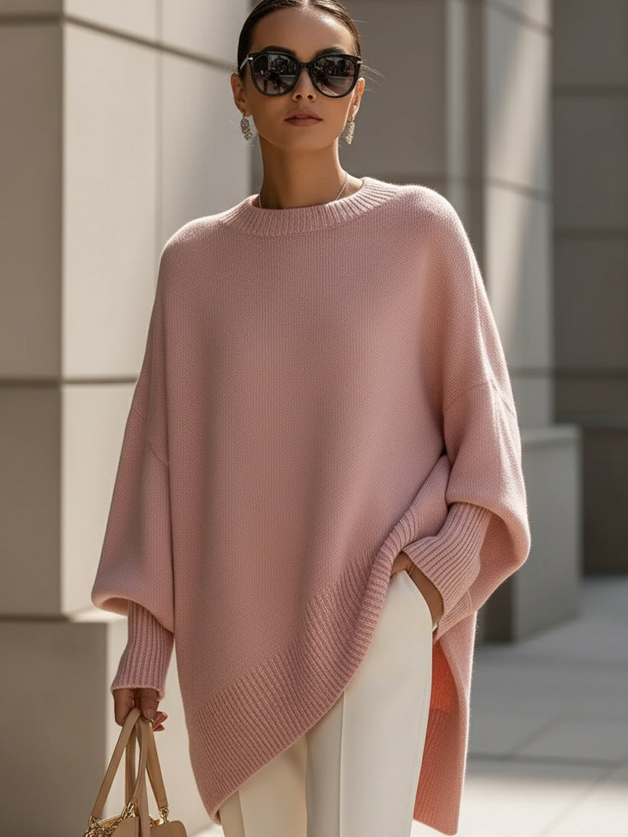 Women's Oversized Poncho – Lightweight & Warm