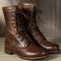 Women's Lace-Up Combat Boots – Timeless Silhouette