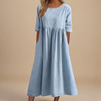 Lidia | Vestido Suelto Midi