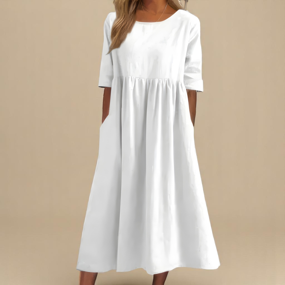 Lidia | Vestido Suelto Midi