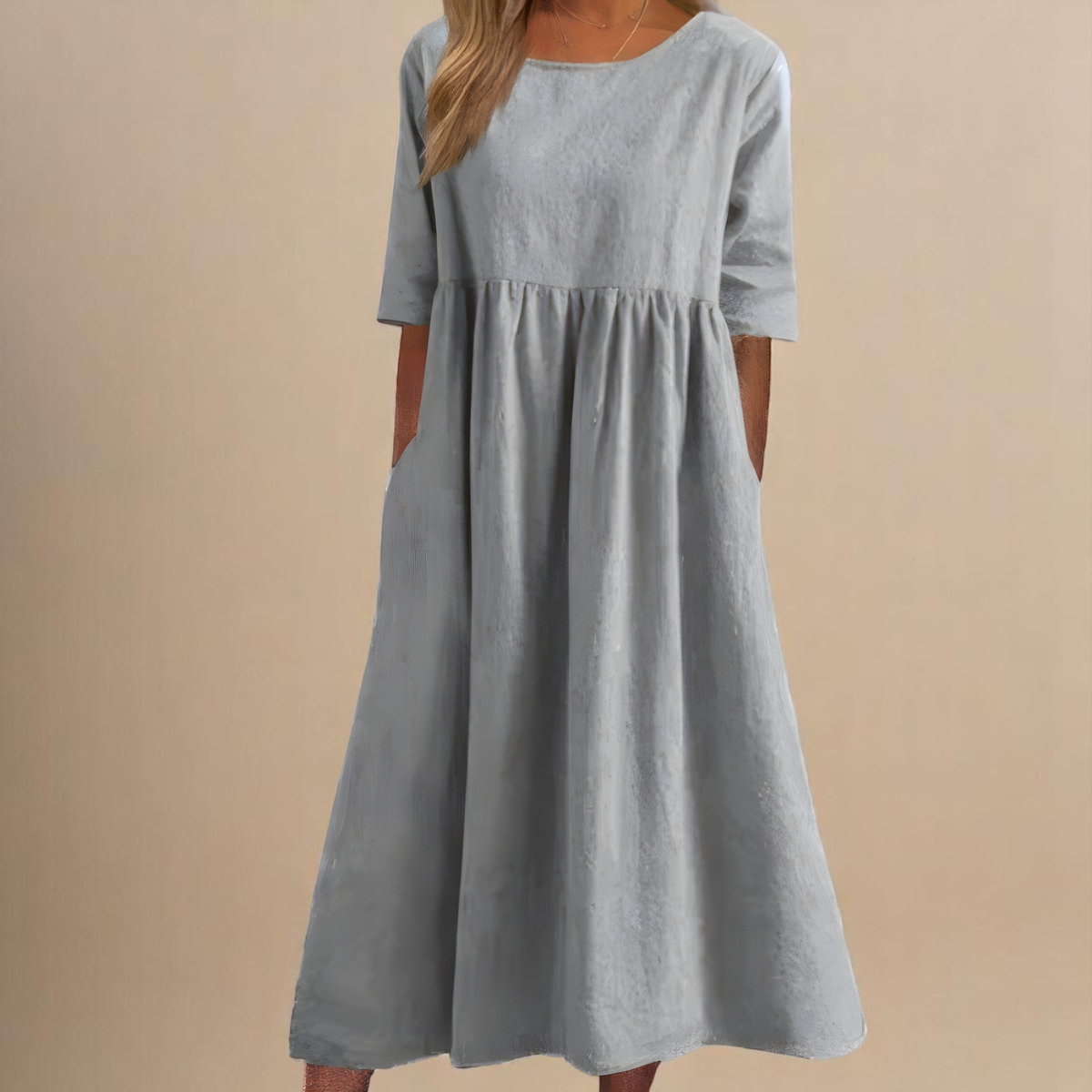Lidia | Vestido Suelto Midi