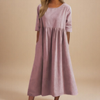 Lidia | Vestido Suelto Midi