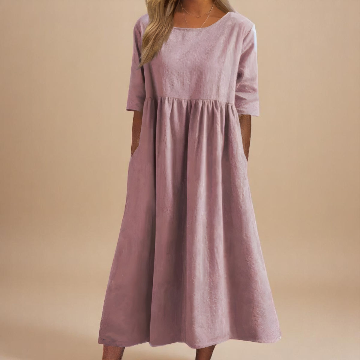 Lidia | Vestido Suelto Midi