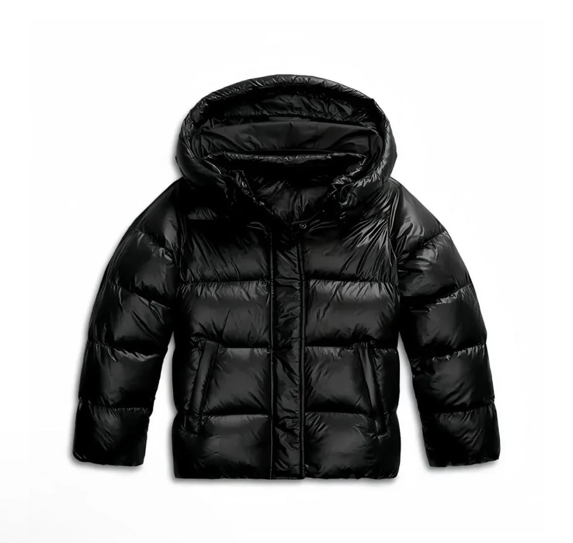 Women’s Hooded Puffer Jacket – Lightweight Quilted