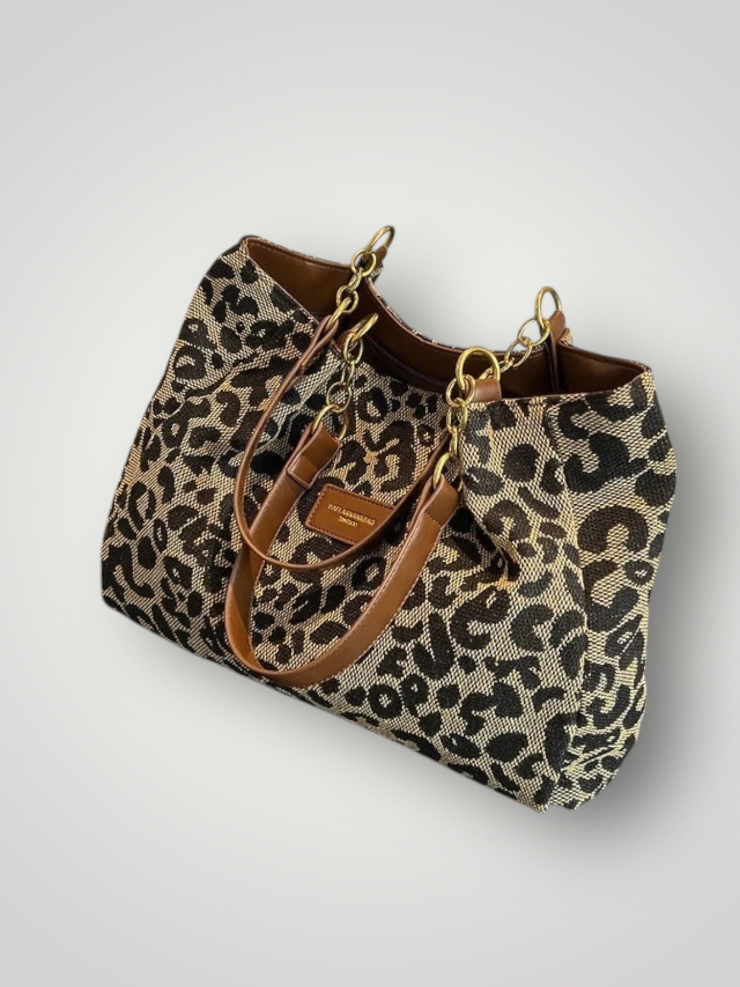 Sophia | Chic Tote Bag – Leopard Print