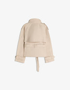 Women's Elegant Trench Coat – Belted