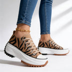 Ava | Chic Platform Sneakers – Cushioned Sole