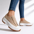 Ava | Chic Platform Sneakers – Cushioned Sole