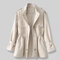 Amelia | Cozy Wool Overcoat – Double Breasted