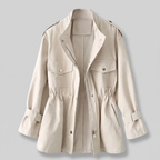 Amelia | Cozy Wool Overcoat – Double Breasted