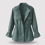 Amelia | Cozy Wool Overcoat – Double Breasted