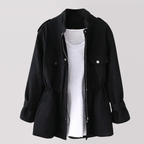 Amelia | Cozy Wool Overcoat – Double Breasted