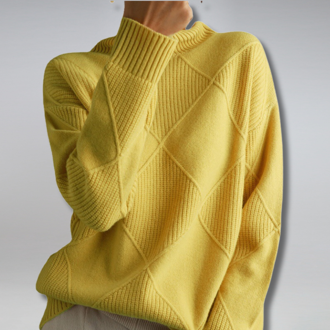 Mia | Cozy Turtleneck Sweater – Soft Knit