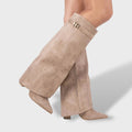 Women's Suede High Boots – Classic Style