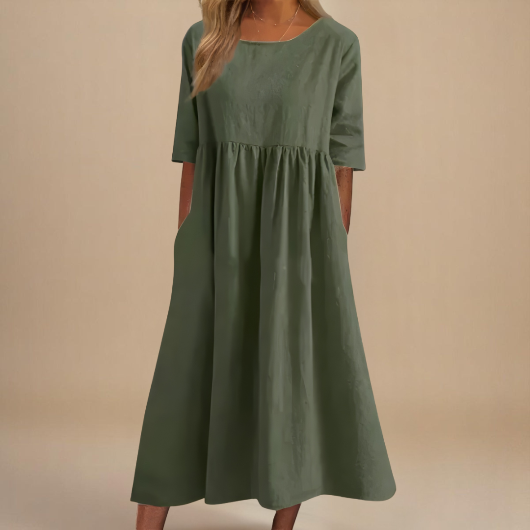 Lidia | Vestido Suelto Midi