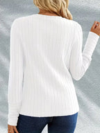Longsleeve With Ribbed Texture