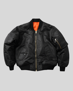 Women's Chic Bomber Jacket – Ribbed Trim