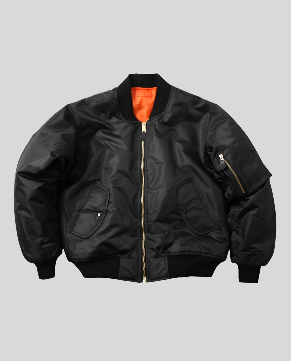 Women's Chic Bomber Jacket – Ribbed Trim