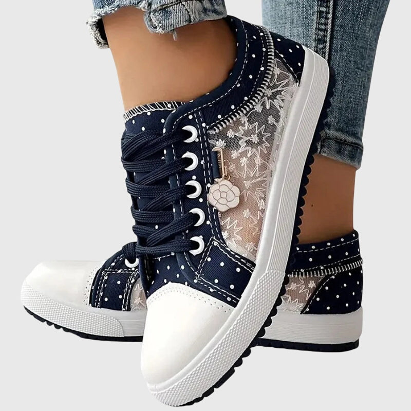 Daniela | Zapatillas Casual Con Encaje