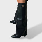 Women's Suede High Boots – Classic Style