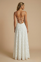 Women's Elegant Sleeveless Floral Maxi Dress - Fitted Bodice