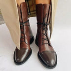 Beatriz | Botas Altas Con Cordones