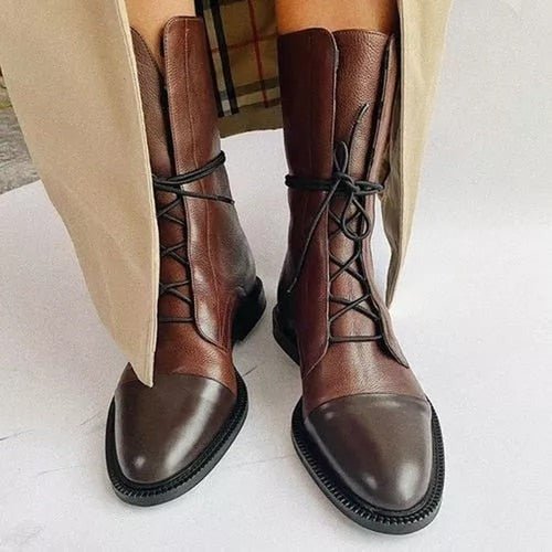 Beatriz | Botas Altas Con Cordones