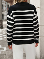 Women’s Matilde Sweater – Ribbed V-Neck