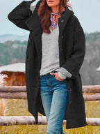 Charlotte | Cozy Hooded Coat – Structured Fit