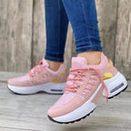 Women's Cozy Low-Top Sneakers – Air Cushion