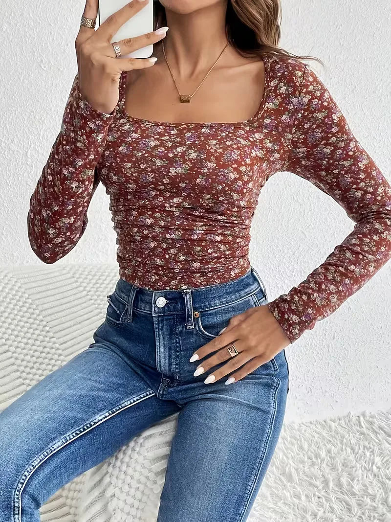 Longsleeve With Floral Print