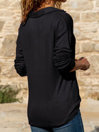 Ángela | Blusa Con Cremallera Frontal