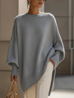 Women's Oversized Poncho – Lightweight & Warm