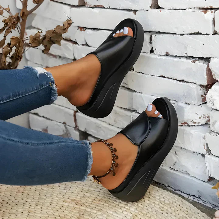 Rosa | Sandalias Plataforma Cómodas