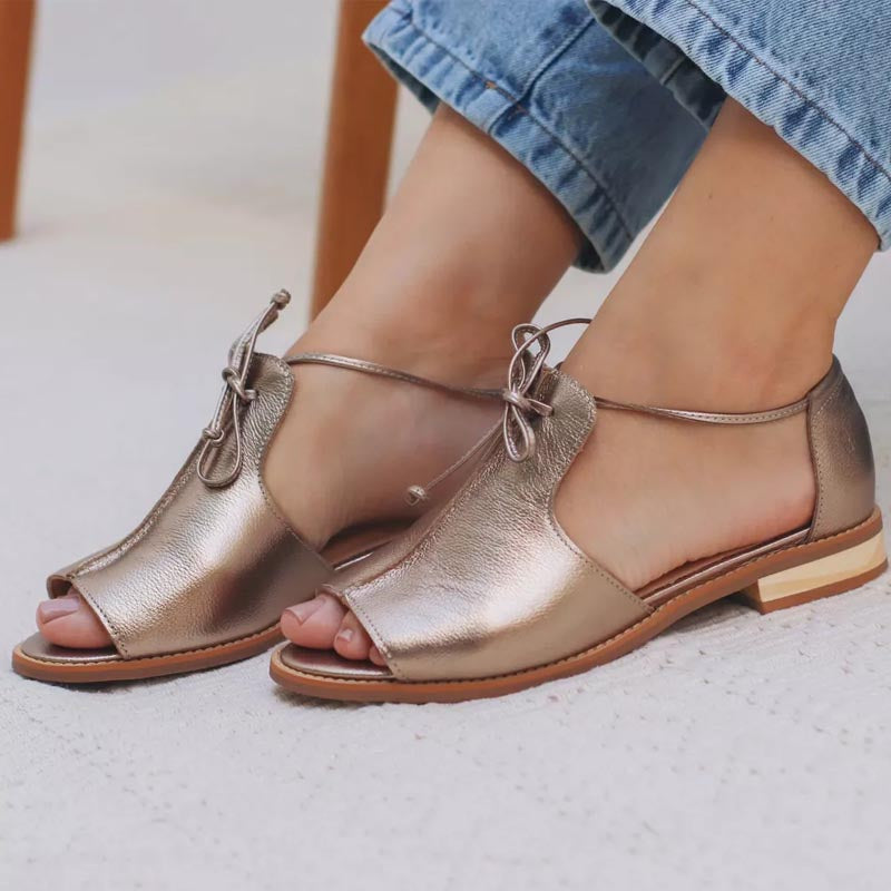 Women's Strap-Style Leather Sandals