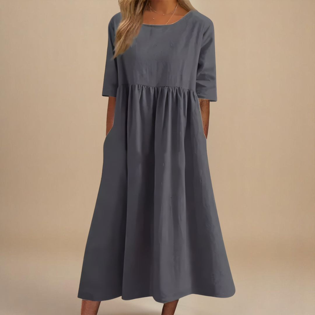 Lidia | Vestido Suelto Midi