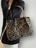 Sophia | Chic Tote Bag – Leopard Print
