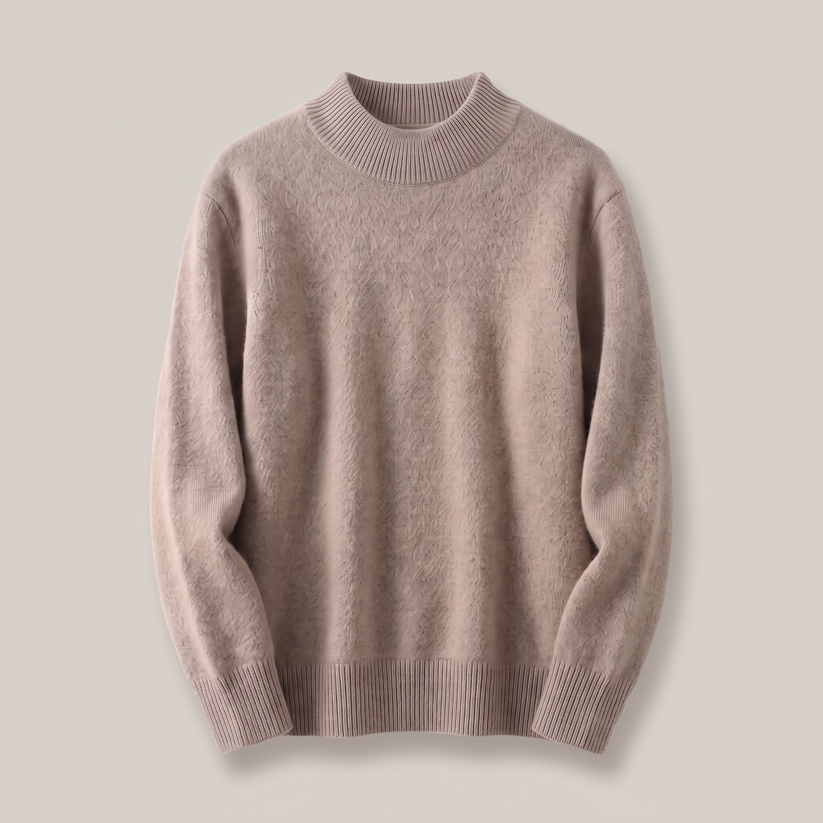 Women's Cozy Mock Neck Sweater – Soft Knit
