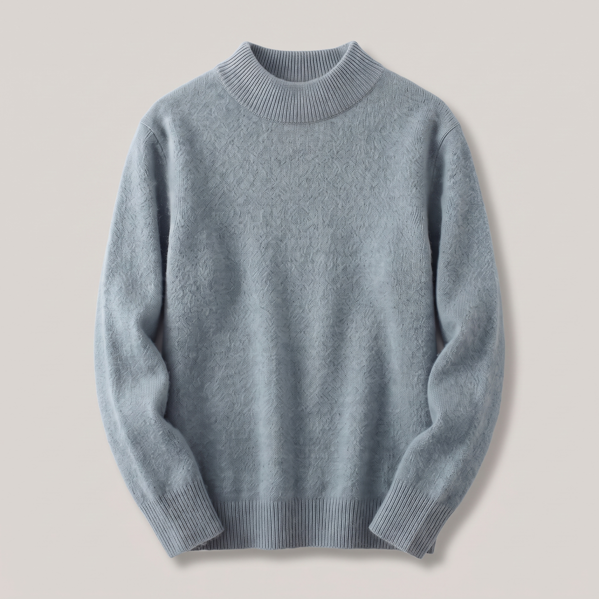 Women's Cozy Mock Neck Sweater – Soft Knit