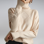 Mia | Cozy Turtleneck Sweater – Soft Knit