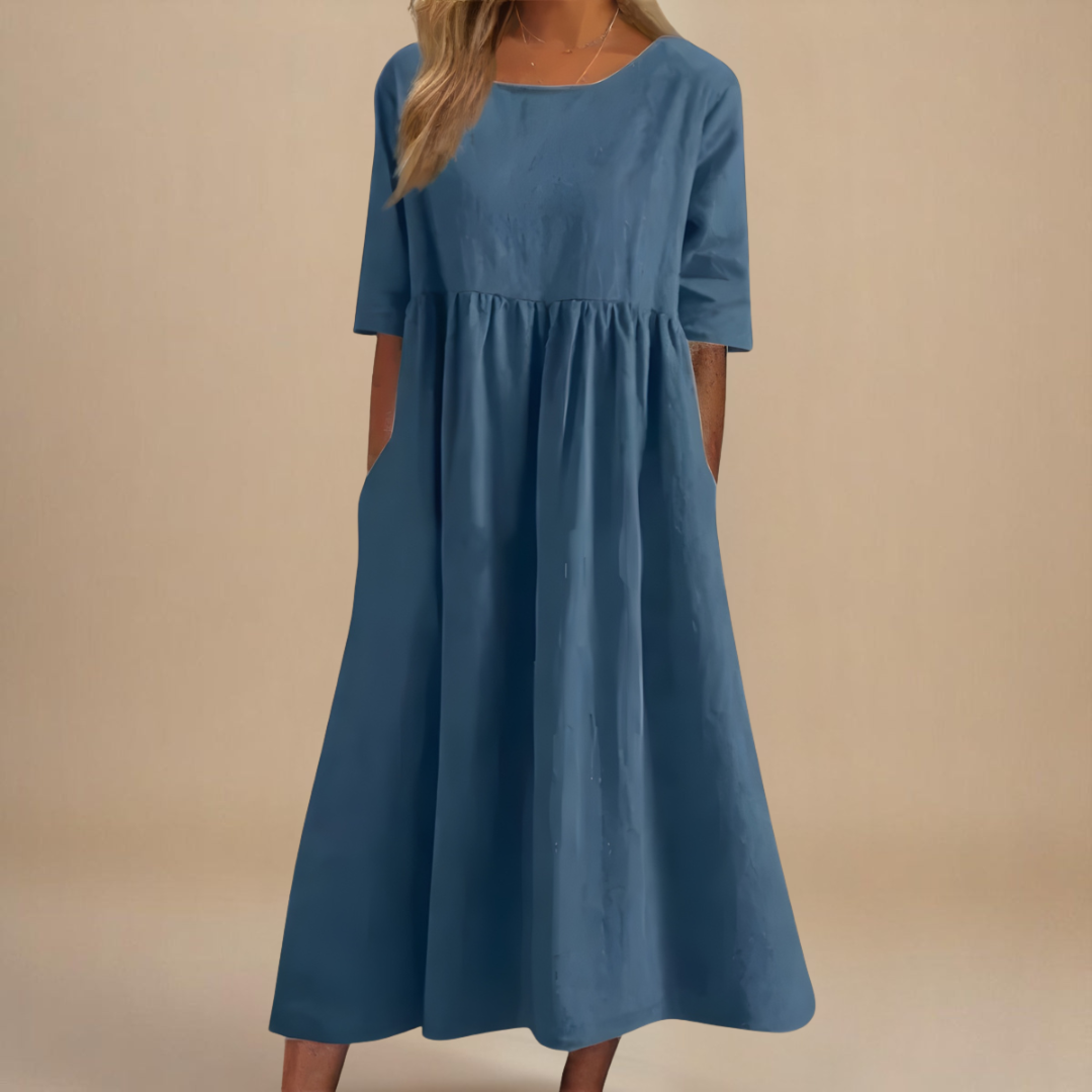 Lidia | Vestido Suelto Midi
