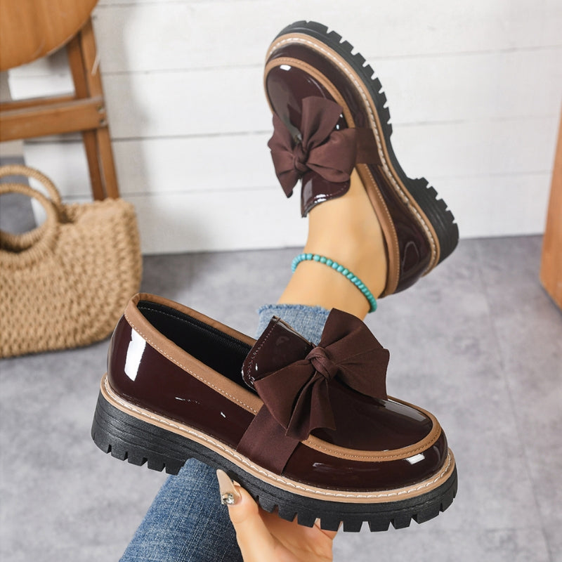 Women’s Slip-On Bow Loafers