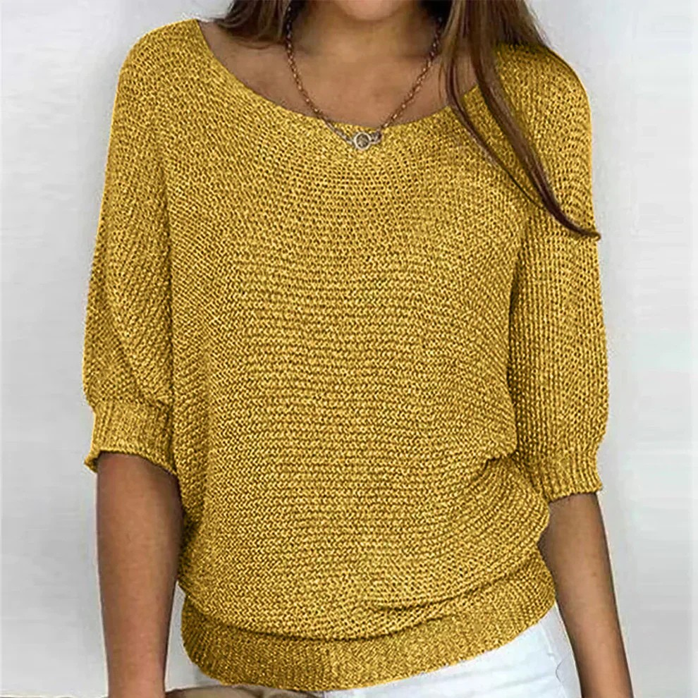 Olivia | Cozy Relaxed Sweater – Soft Knit