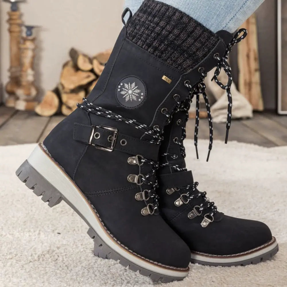 Olivia | Cozy Snow Boots – Warm Lining