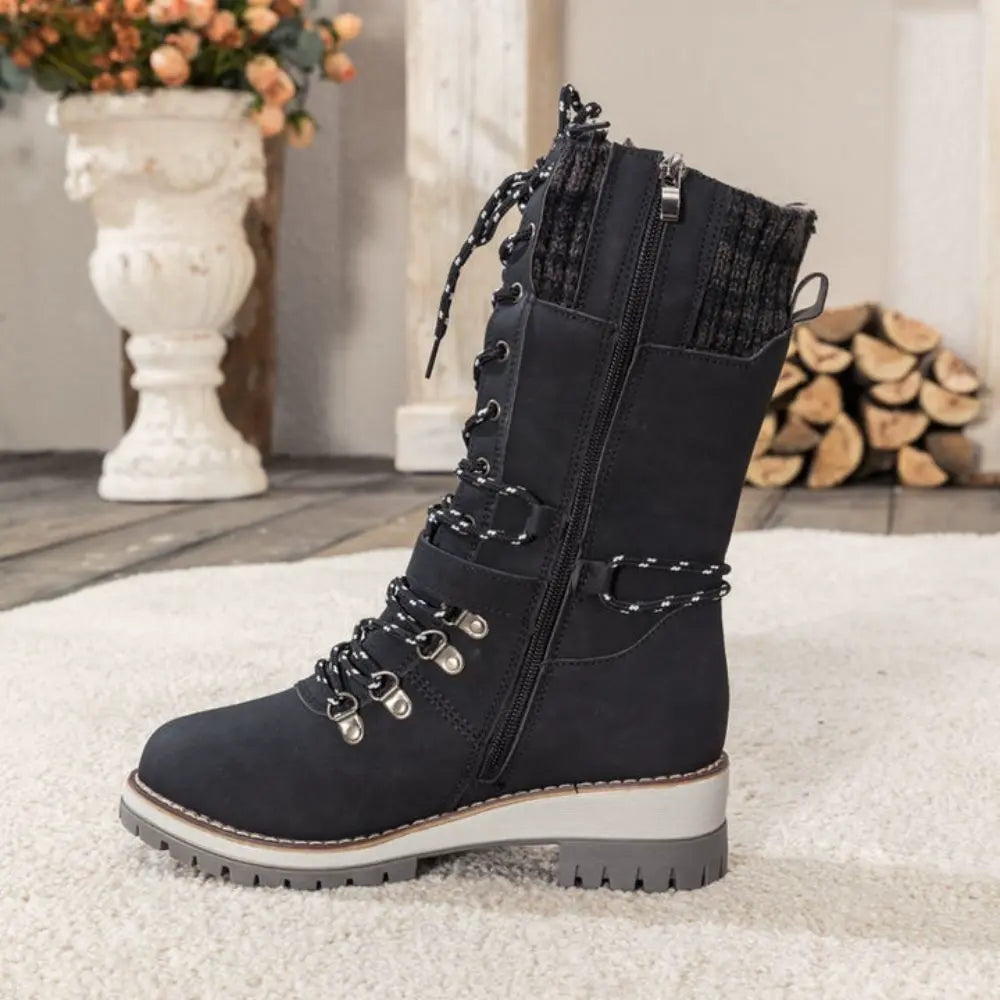 Olivia | Cozy Snow Boots – Warm Lining