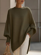 Women's Oversized Poncho – Lightweight & Warm