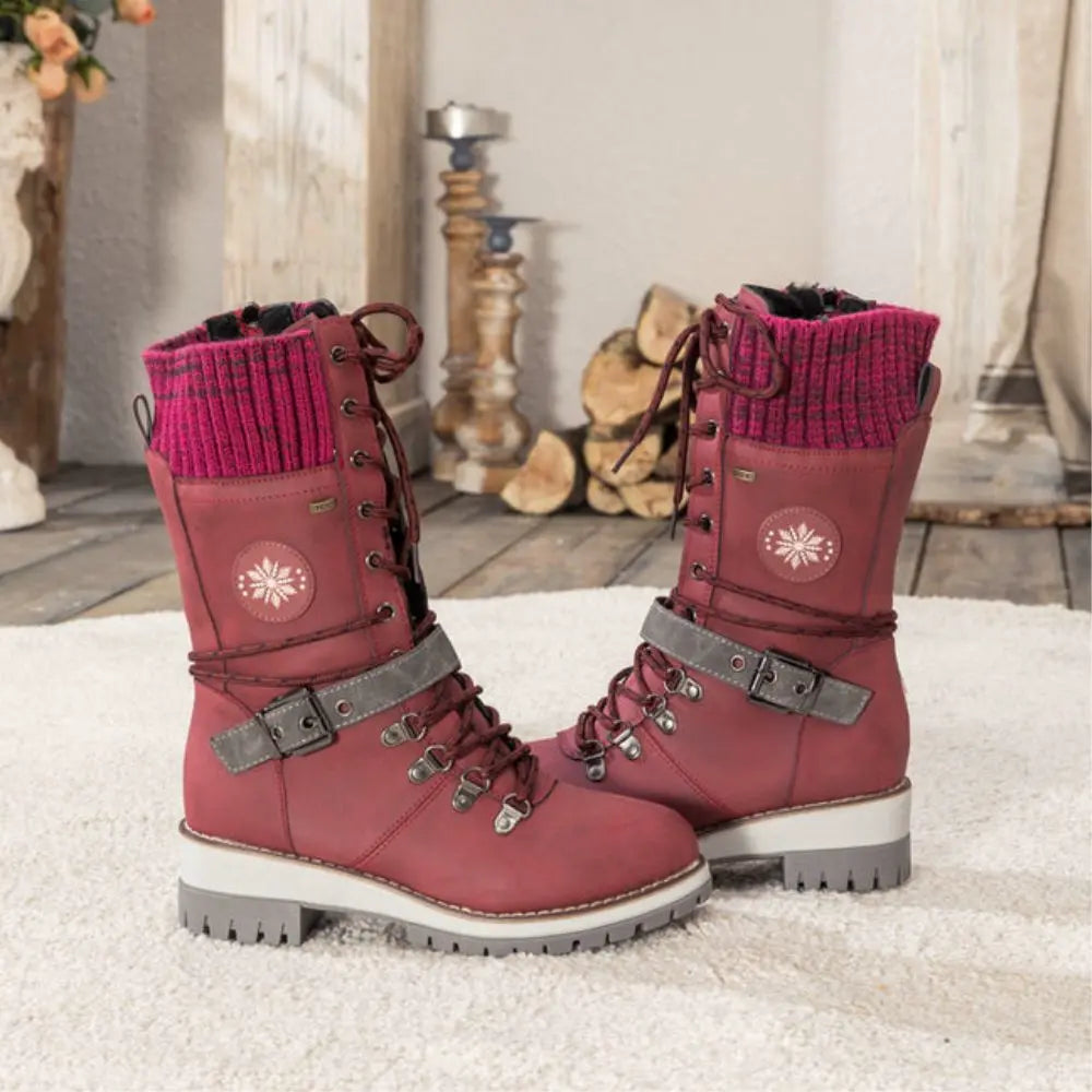 Olivia | Cozy Snow Boots – Warm Lining